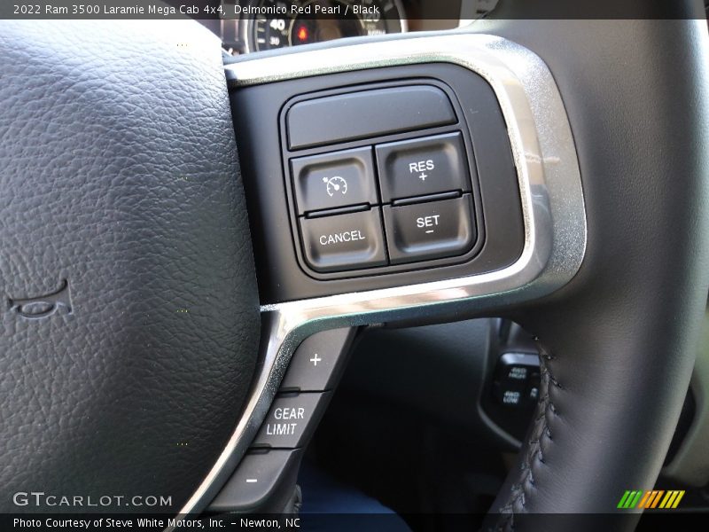  2022 3500 Laramie Mega Cab 4x4 Steering Wheel