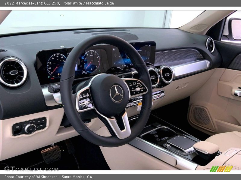 Polar White / Macchiato Beige 2022 Mercedes-Benz GLB 250