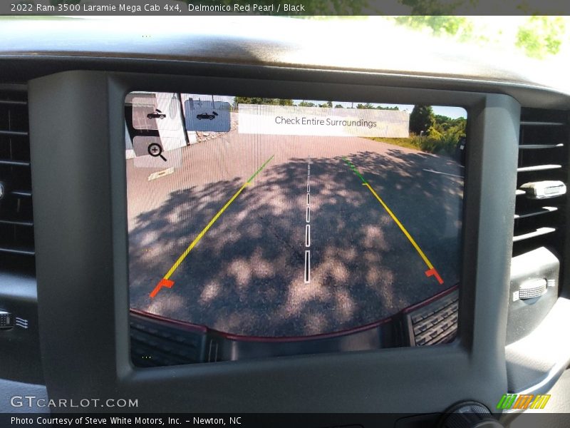 Delmonico Red Pearl / Black 2022 Ram 3500 Laramie Mega Cab 4x4