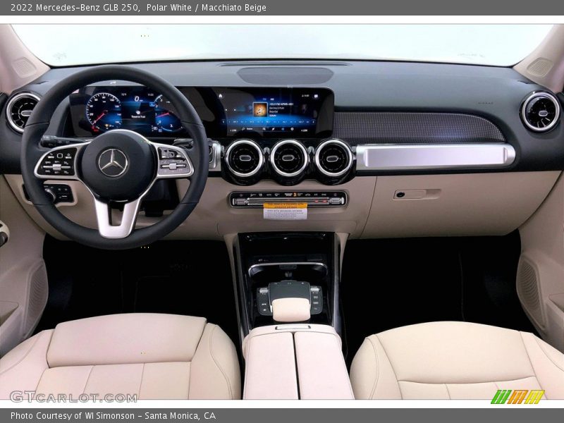 Polar White / Macchiato Beige 2022 Mercedes-Benz GLB 250
