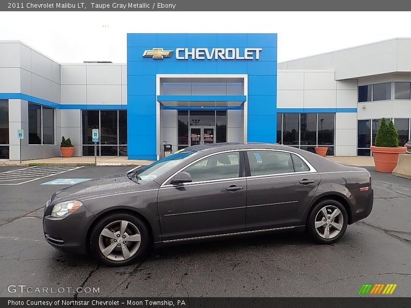 Taupe Gray Metallic / Ebony 2011 Chevrolet Malibu LT