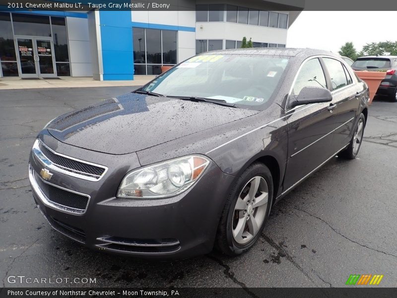 Taupe Gray Metallic / Ebony 2011 Chevrolet Malibu LT
