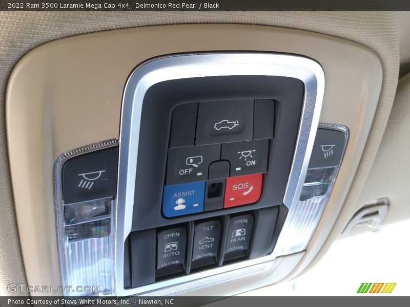 Delmonico Red Pearl / Black 2022 Ram 3500 Laramie Mega Cab 4x4