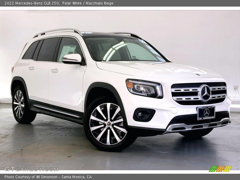 Polar White / Macchiato Beige 2022 Mercedes-Benz GLB 250