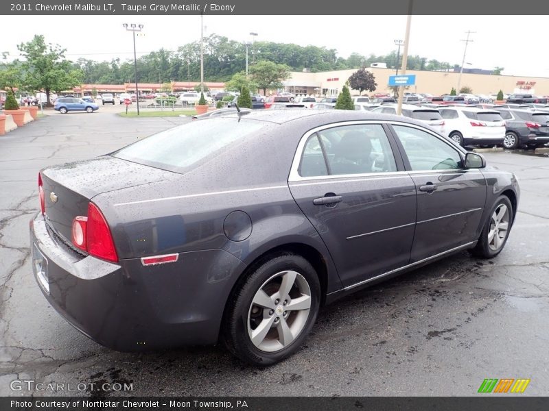 Taupe Gray Metallic / Ebony 2011 Chevrolet Malibu LT