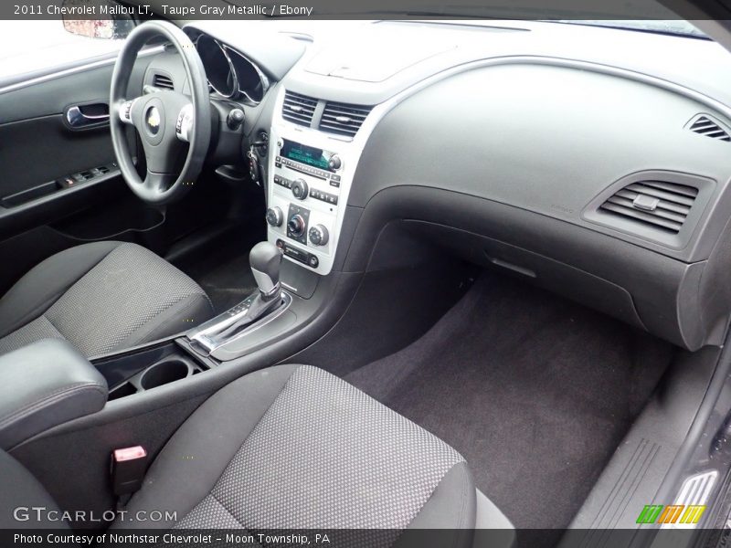 Taupe Gray Metallic / Ebony 2011 Chevrolet Malibu LT