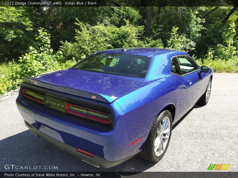 Indigo Blue / Black 2022 Dodge Challenger GT AWD