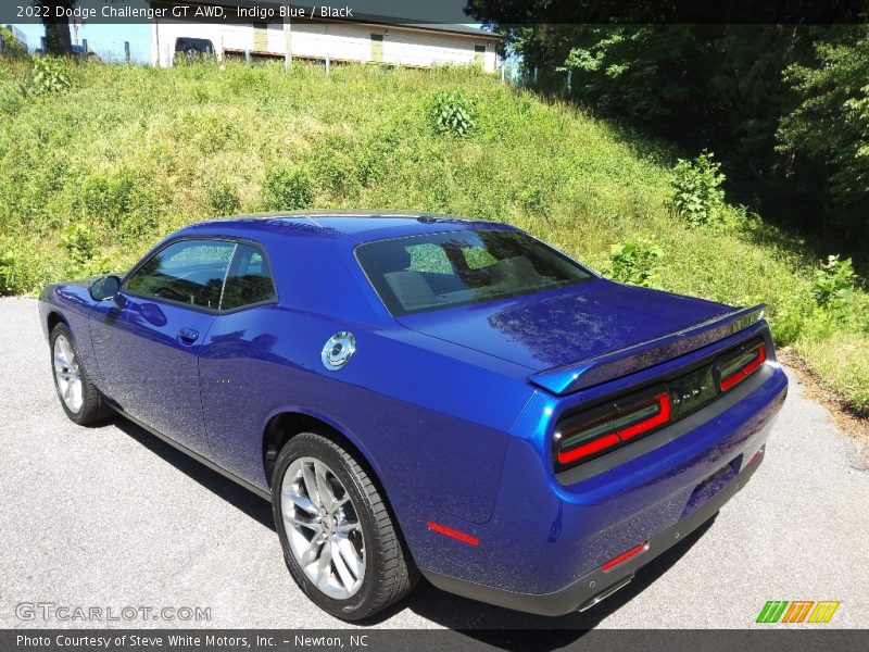 Indigo Blue / Black 2022 Dodge Challenger GT AWD