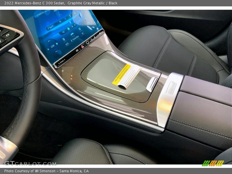 Graphite Gray Metallic / Black 2022 Mercedes-Benz C 300 Sedan