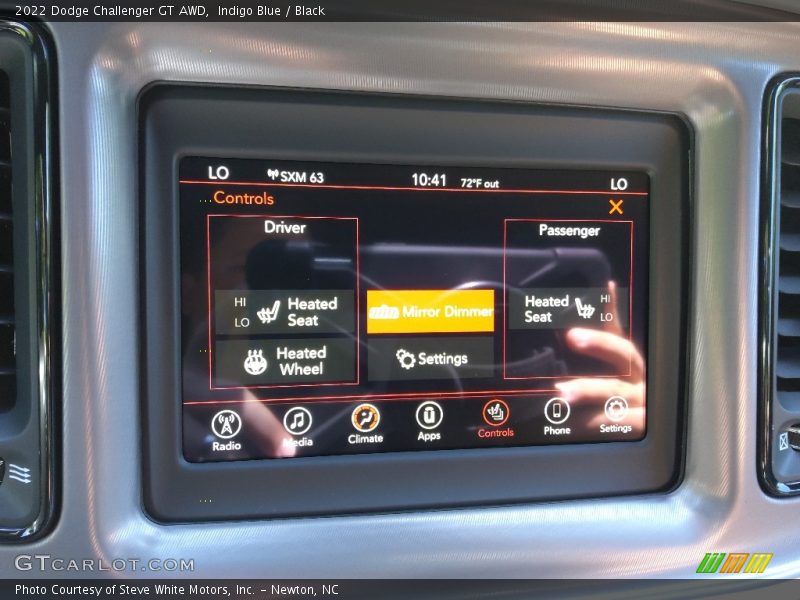 Indigo Blue / Black 2022 Dodge Challenger GT AWD