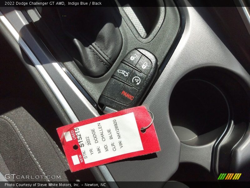 Indigo Blue / Black 2022 Dodge Challenger GT AWD