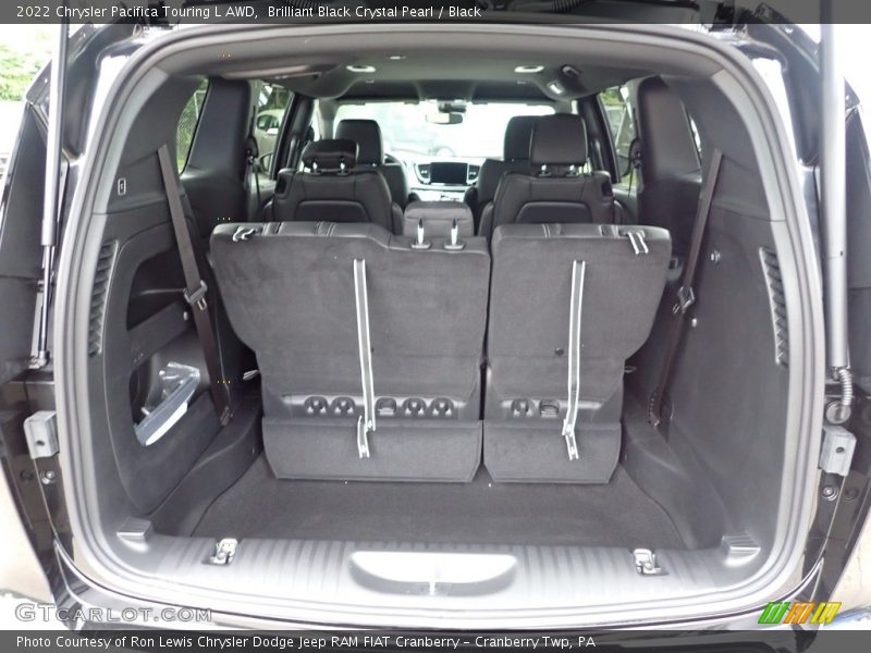 Brilliant Black Crystal Pearl / Black 2022 Chrysler Pacifica Touring L AWD