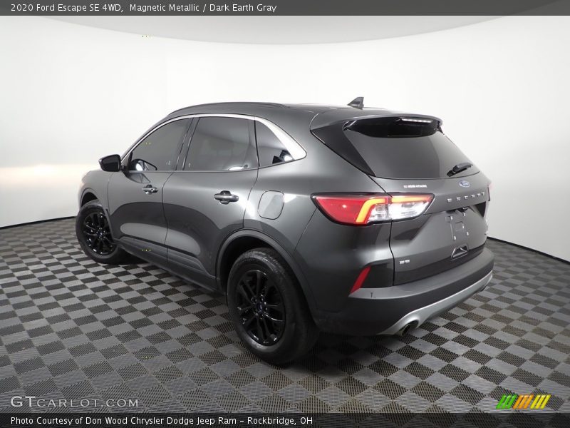 Magnetic Metallic / Dark Earth Gray 2020 Ford Escape SE 4WD