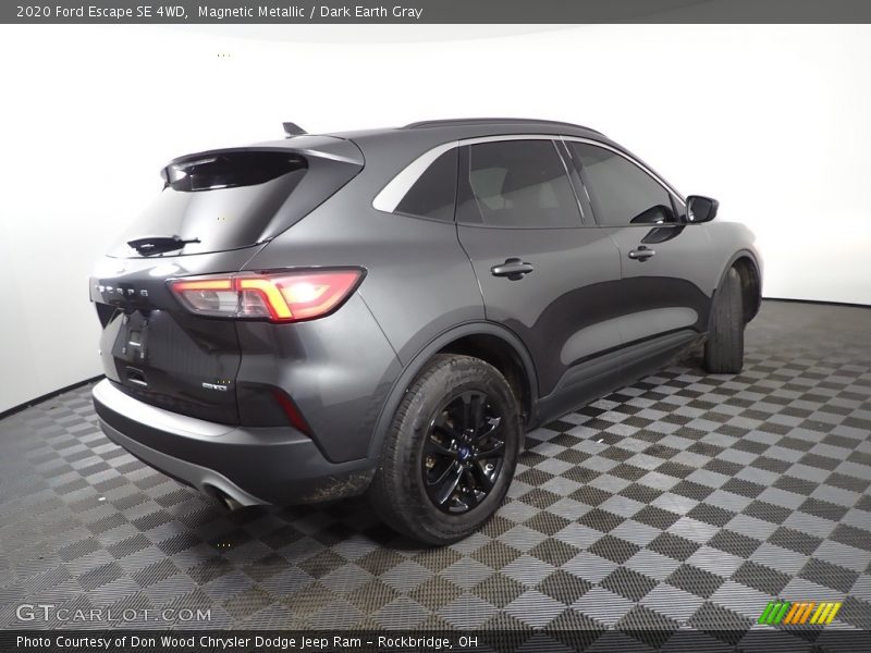 Magnetic Metallic / Dark Earth Gray 2020 Ford Escape SE 4WD