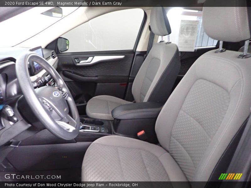 Magnetic Metallic / Dark Earth Gray 2020 Ford Escape SE 4WD