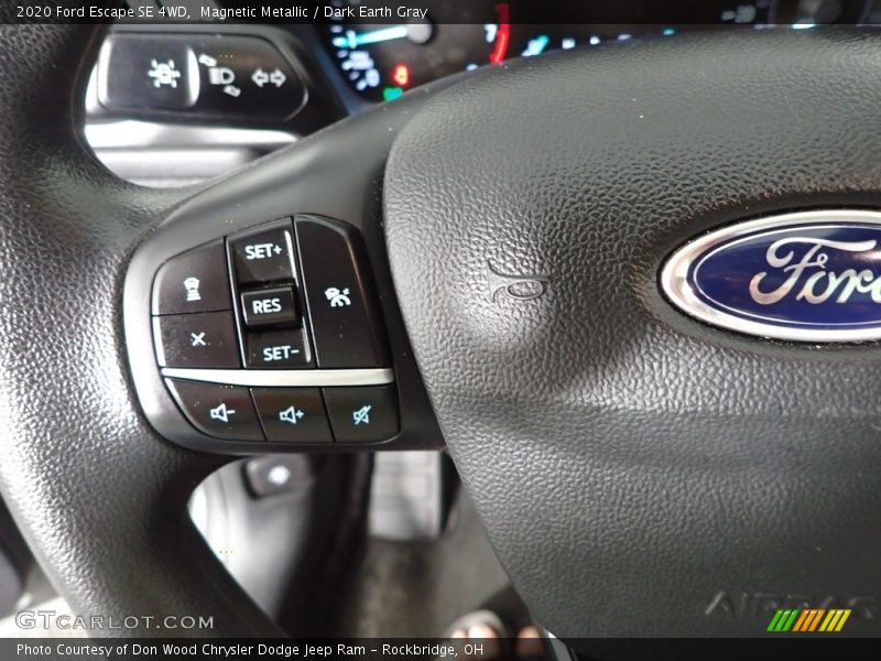 Magnetic Metallic / Dark Earth Gray 2020 Ford Escape SE 4WD