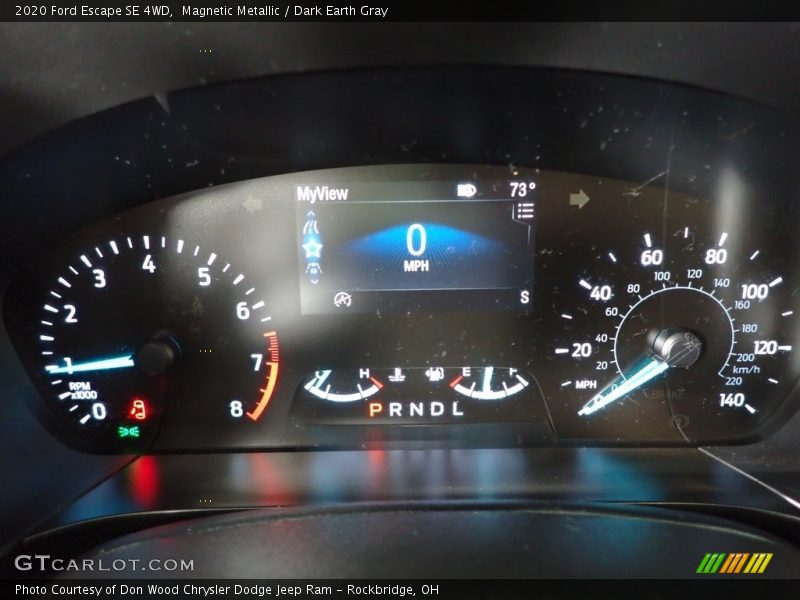 Magnetic Metallic / Dark Earth Gray 2020 Ford Escape SE 4WD