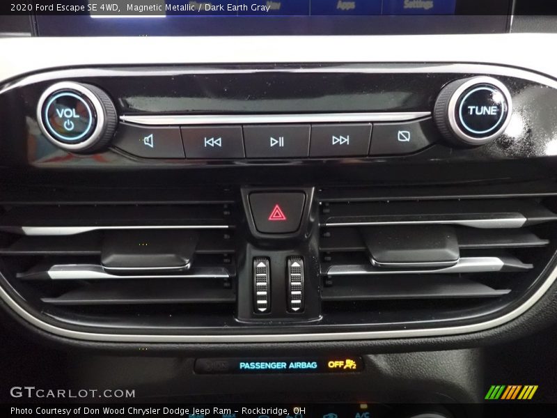 Magnetic Metallic / Dark Earth Gray 2020 Ford Escape SE 4WD