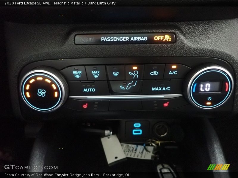 Magnetic Metallic / Dark Earth Gray 2020 Ford Escape SE 4WD