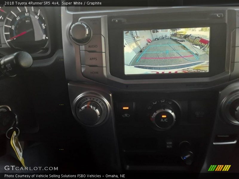Super White / Graphite 2018 Toyota 4Runner SR5 4x4