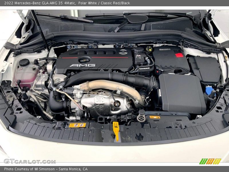  2022 GLA AMG 35 4Matic Engine - 2.0 Liter Turbocharged DOHC 16-Valve VVT 4 Cylinder