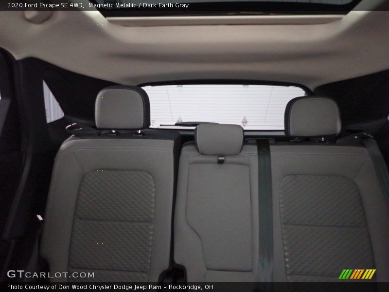 Magnetic Metallic / Dark Earth Gray 2020 Ford Escape SE 4WD