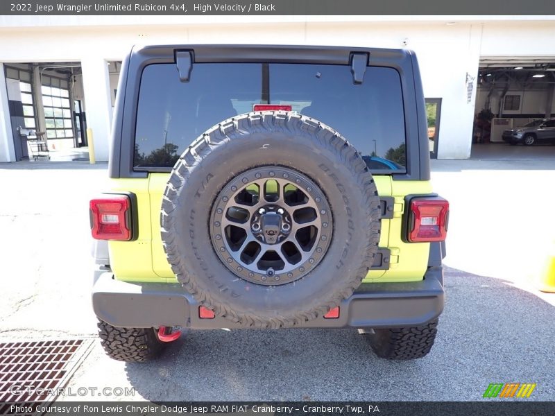 High Velocity / Black 2022 Jeep Wrangler Unlimited Rubicon 4x4