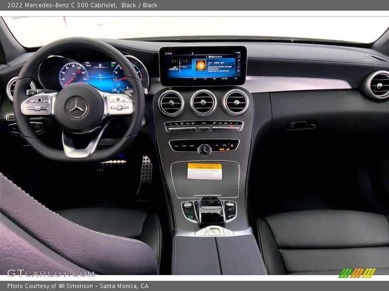 Dashboard of 2022 C 300 Cabriolet