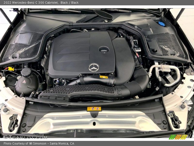  2022 C 300 Cabriolet Engine - 2.0 Liter Turbocharged DOHC 16-Valve VVT 4 Cylinder