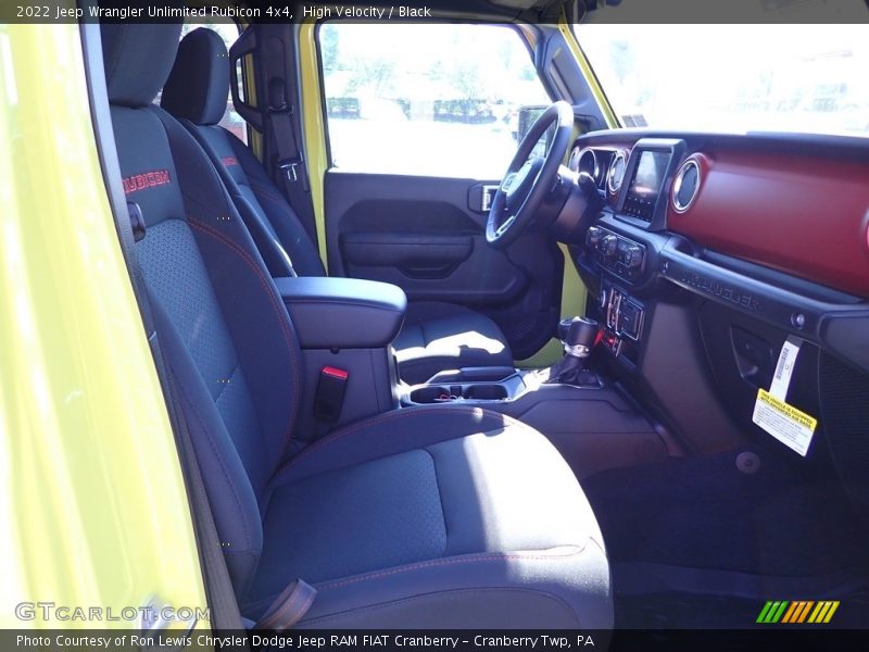 High Velocity / Black 2022 Jeep Wrangler Unlimited Rubicon 4x4