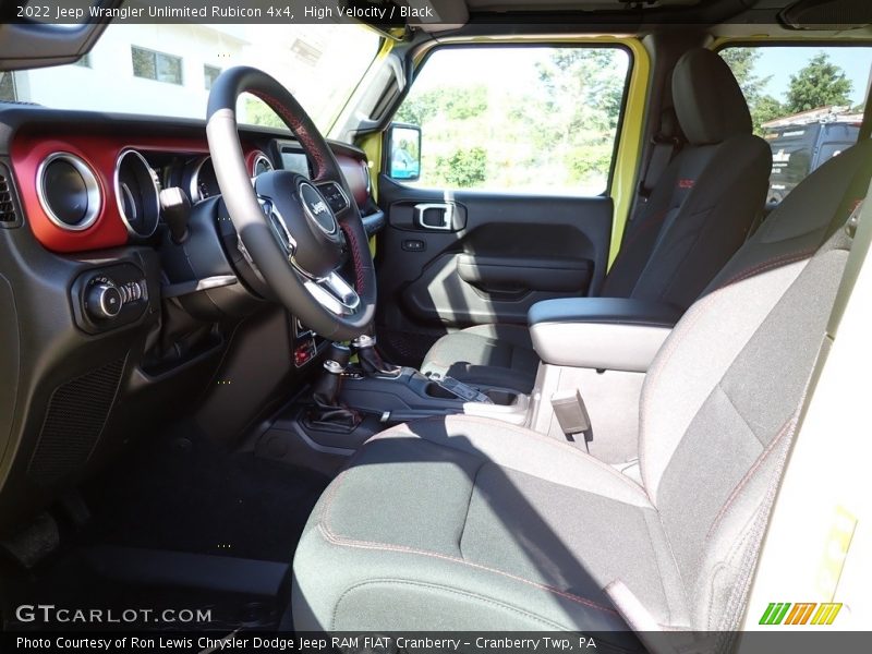 High Velocity / Black 2022 Jeep Wrangler Unlimited Rubicon 4x4