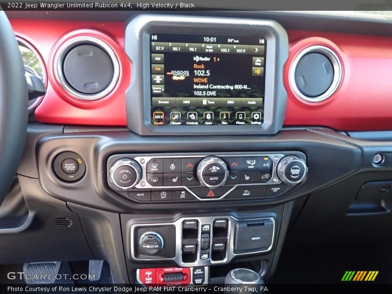 High Velocity / Black 2022 Jeep Wrangler Unlimited Rubicon 4x4