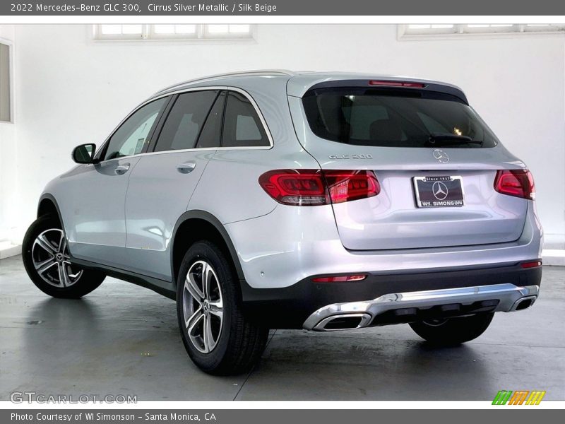 Cirrus Silver Metallic / Silk Beige 2022 Mercedes-Benz GLC 300
