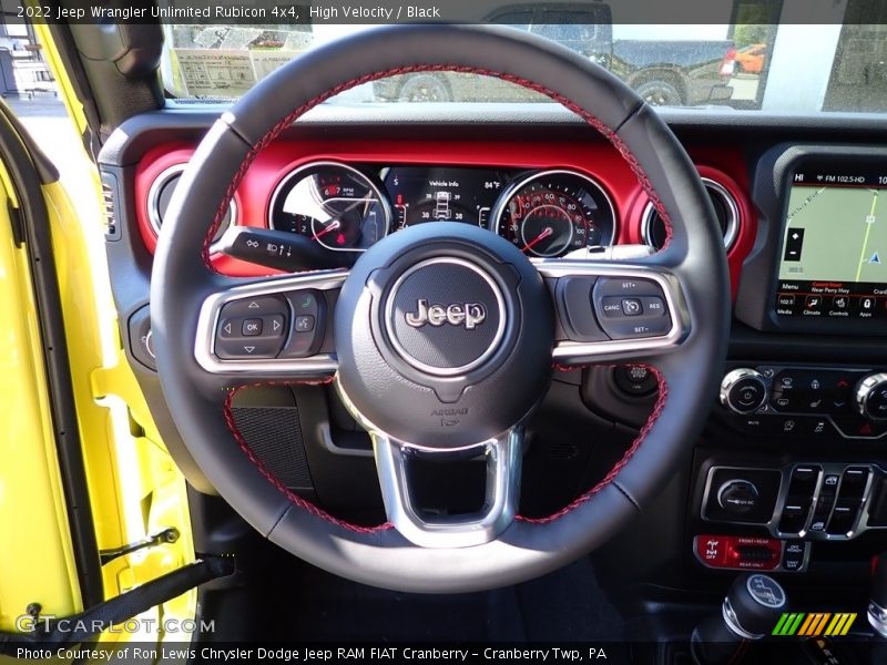 High Velocity / Black 2022 Jeep Wrangler Unlimited Rubicon 4x4