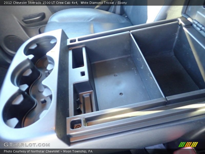 White Diamond Tricoat / Ebony 2012 Chevrolet Silverado 1500 LT Crew Cab 4x4