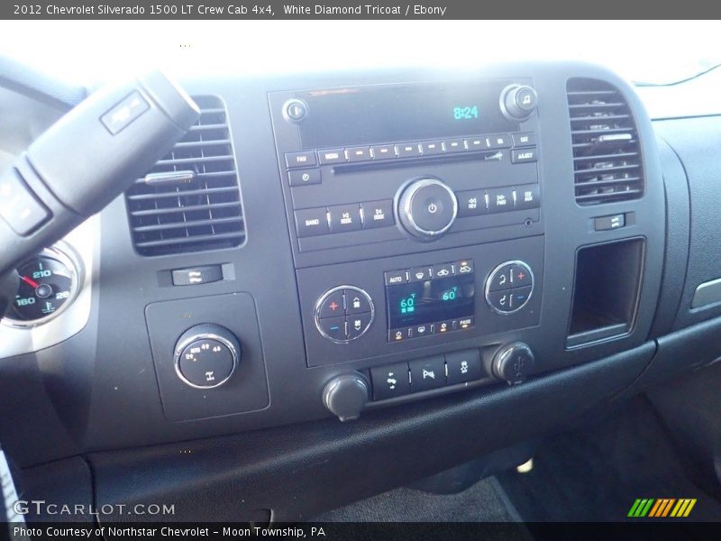 White Diamond Tricoat / Ebony 2012 Chevrolet Silverado 1500 LT Crew Cab 4x4