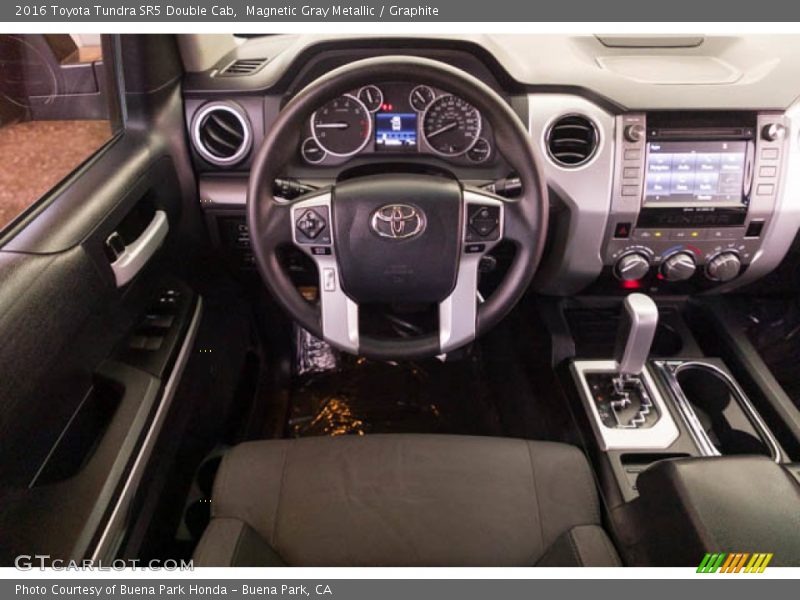 Magnetic Gray Metallic / Graphite 2016 Toyota Tundra SR5 Double Cab