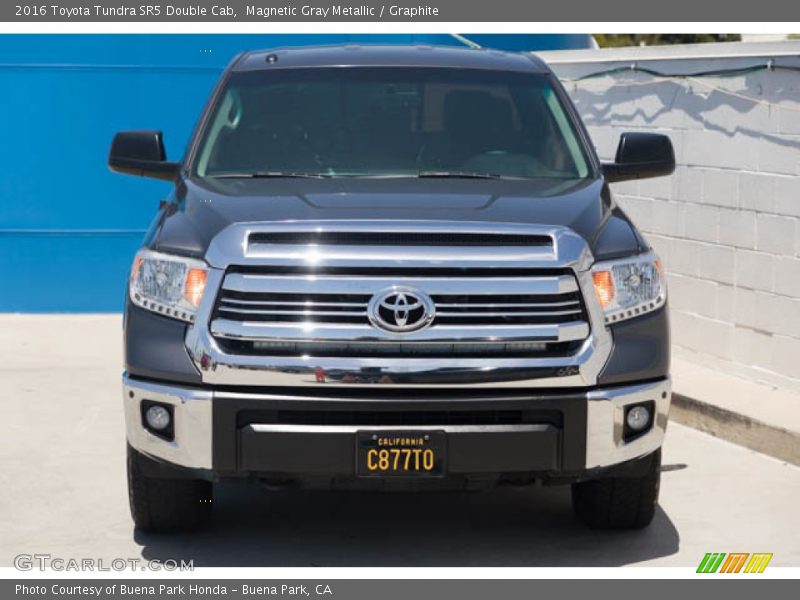 Magnetic Gray Metallic / Graphite 2016 Toyota Tundra SR5 Double Cab