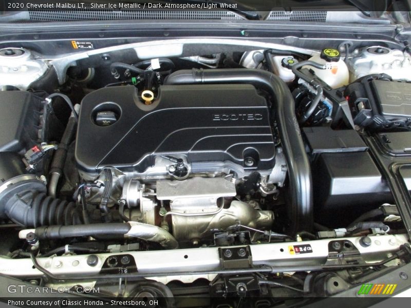 Silver Ice Metallic / Dark Atmosphere/Light Wheat 2020 Chevrolet Malibu LT