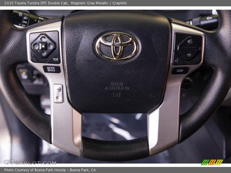Magnetic Gray Metallic / Graphite 2016 Toyota Tundra SR5 Double Cab
