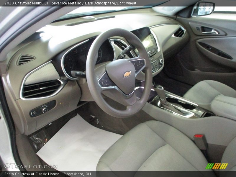 Silver Ice Metallic / Dark Atmosphere/Light Wheat 2020 Chevrolet Malibu LT