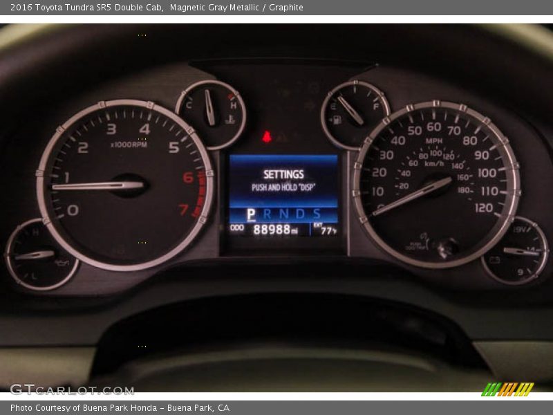 Magnetic Gray Metallic / Graphite 2016 Toyota Tundra SR5 Double Cab