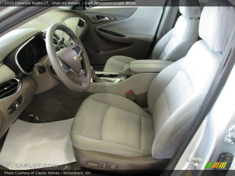 Silver Ice Metallic / Dark Atmosphere/Light Wheat 2020 Chevrolet Malibu LT