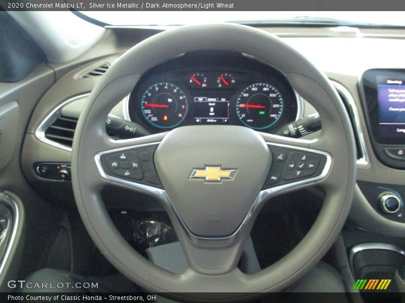 Silver Ice Metallic / Dark Atmosphere/Light Wheat 2020 Chevrolet Malibu LT