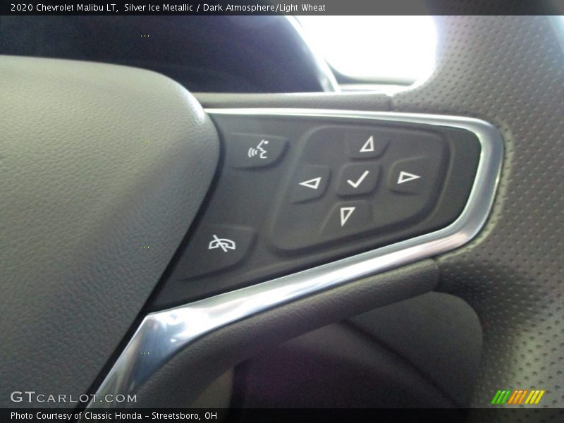 Silver Ice Metallic / Dark Atmosphere/Light Wheat 2020 Chevrolet Malibu LT