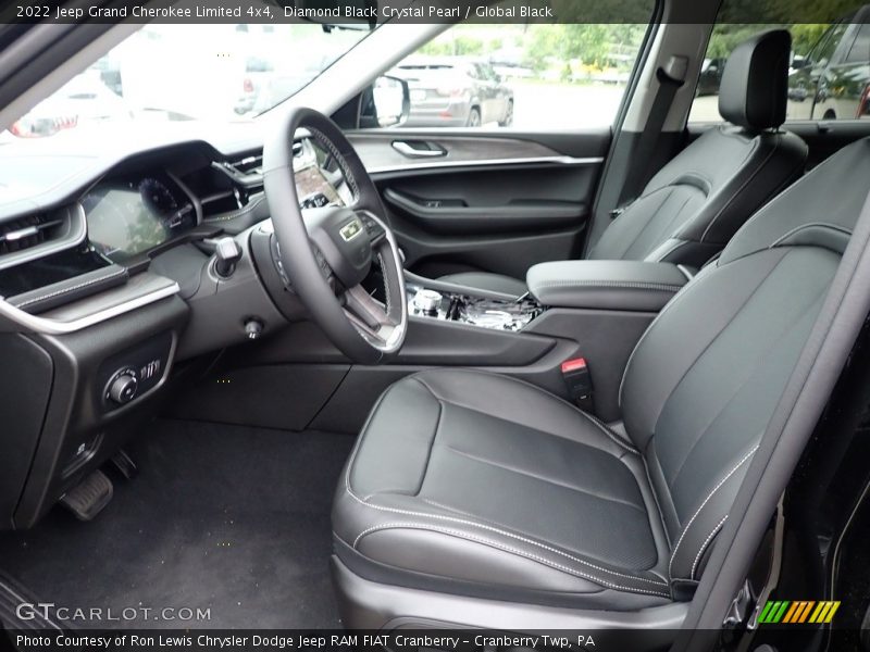 Diamond Black Crystal Pearl / Global Black 2022 Jeep Grand Cherokee Limited 4x4