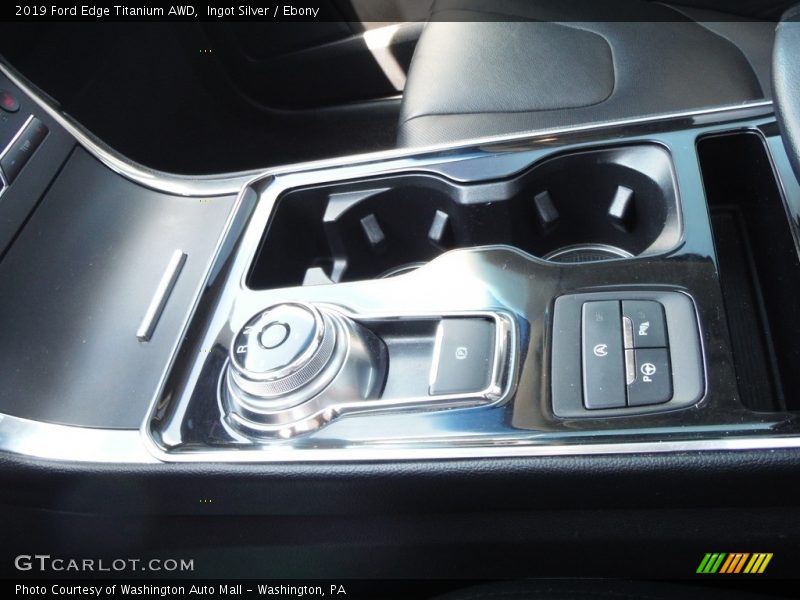 Ingot Silver / Ebony 2019 Ford Edge Titanium AWD