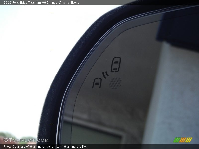 Ingot Silver / Ebony 2019 Ford Edge Titanium AWD