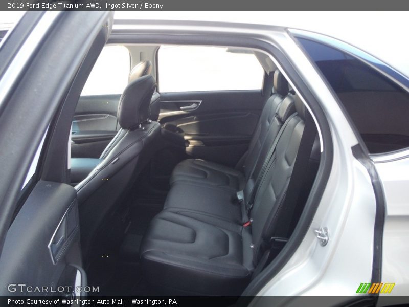 Ingot Silver / Ebony 2019 Ford Edge Titanium AWD