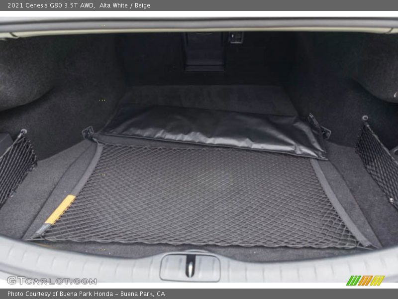 Alta White / Beige 2021 Genesis G80 3.5T AWD